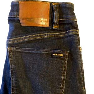 Volcom Dark Denim Skinny Jeans